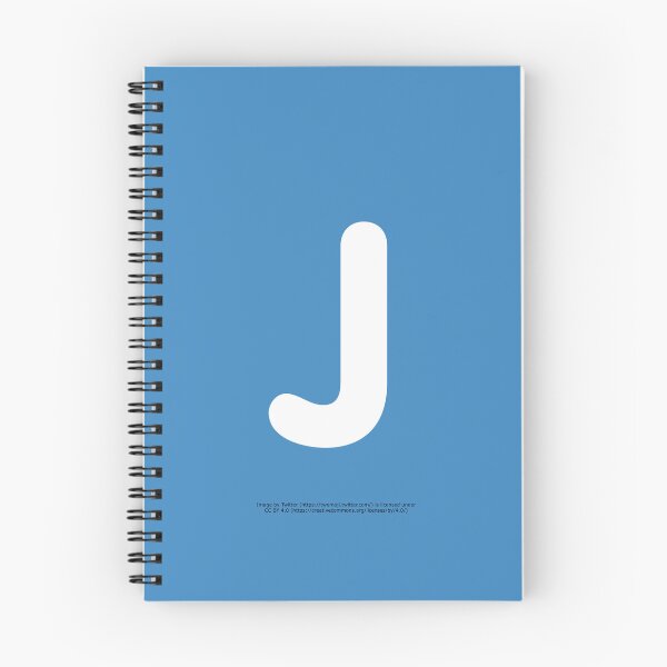Item preview, Letter J Emoji designed and sold by VeryRandomShop.