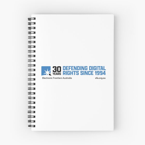 Item preview, EFA 30 Years (Positive Print) designed and sold by Electronic Frontiers Australia.