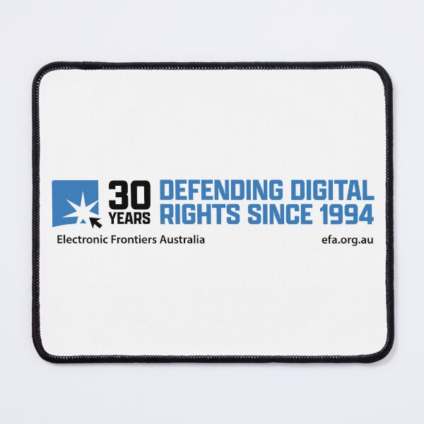 Item preview, EFA 30 Years (Positive Print) designed and sold by Electronic Frontiers Australia.