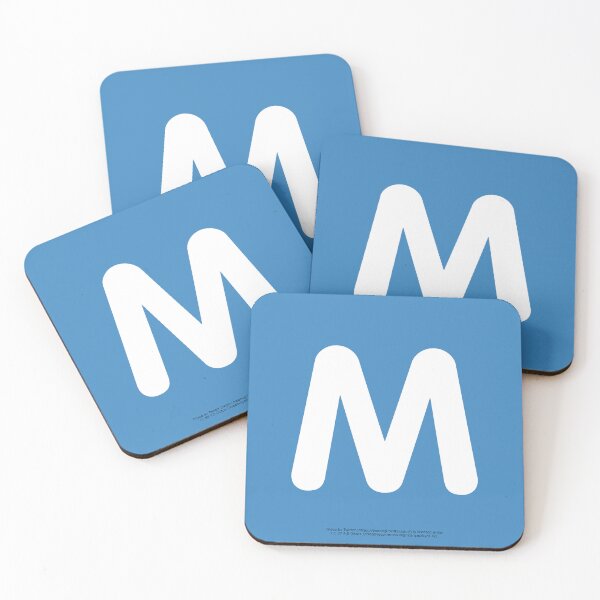 Item preview, Letter M Emoji designed and sold by VeryRandomShop.