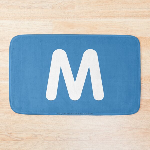 Item preview, Letter M Emoji designed and sold by VeryRandomShop.