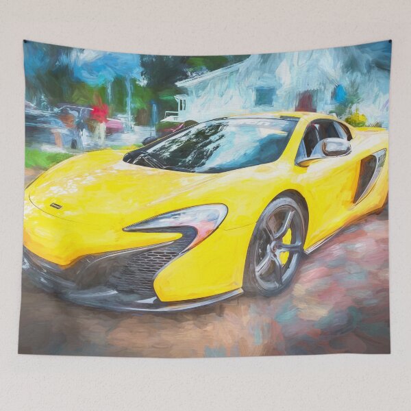 Item preview, 2016 Volcano Yellow McLaren 650s Coupe X101 designed and sold by RichFrancoCars.