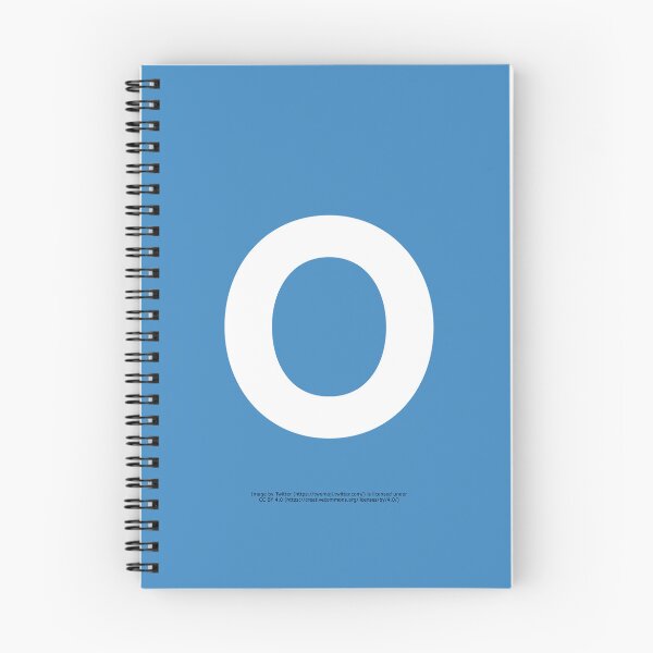 Item preview, Letter O Emoji designed and sold by VeryRandomShop.