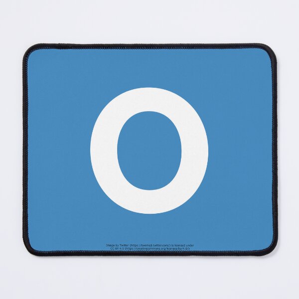 Item preview, Letter O Emoji designed and sold by VeryRandomShop.