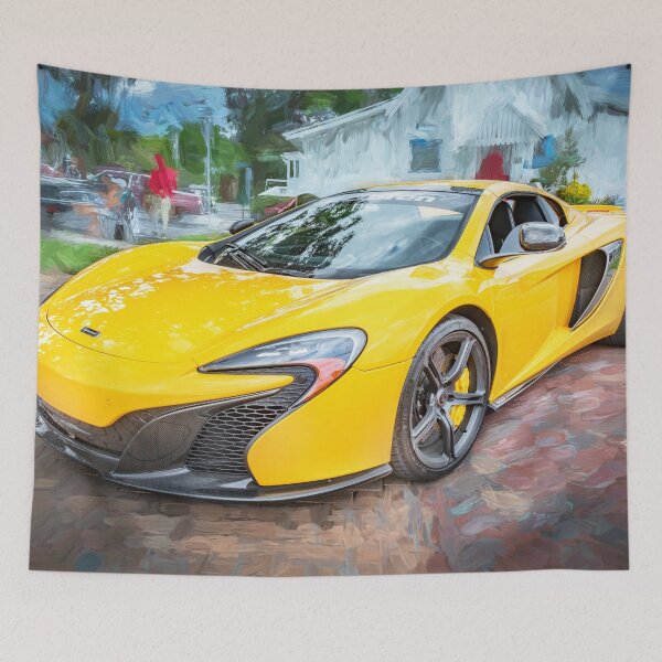 Item preview, 2016 Volcano Yellow McLaren 650s Coupe X103 designed and sold by RichFrancoCars.