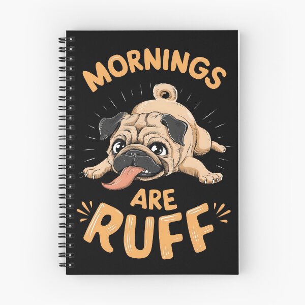 Item preview, Mops - Mornings are ruff designed and sold by Channel1Design.
