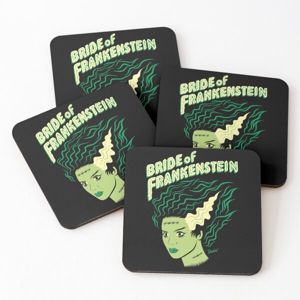 Item preview, Bride of Frankenstein: Iconic Head Illustration designed and sold by Vudu! ⚡ Studio.