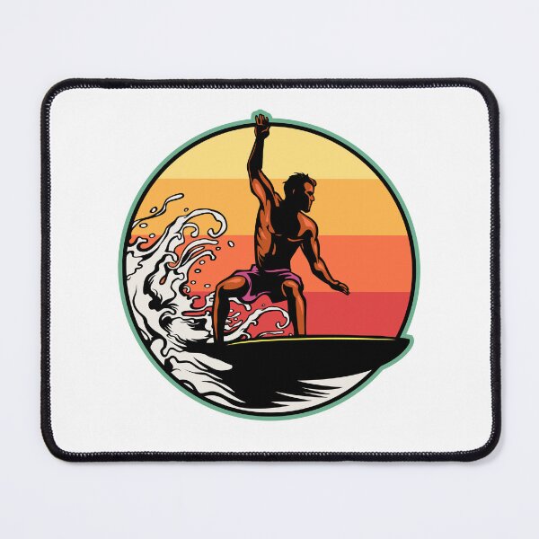 Item preview, The Surfing Man designed and sold by CookiesMerch.