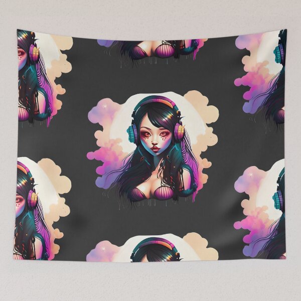 Item preview, Black Magic Music Girl designed and sold by Chubuter.