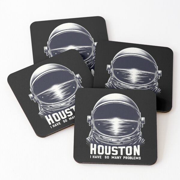 Item preview, Houston I Have So Many Problems - Funny Astronaut Design designed and sold by Dream-Fab.