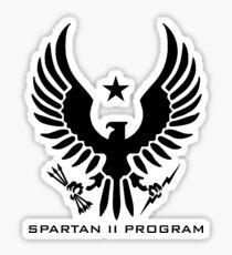 Halo Spartan II Program Insignia Sticker