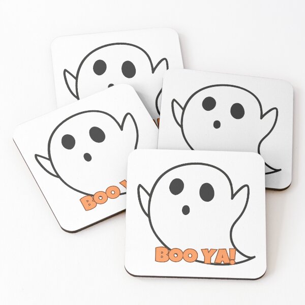 Item preview, Boo Ya! – Fun Ghost Halloween Design designed and sold by TrueMotion.