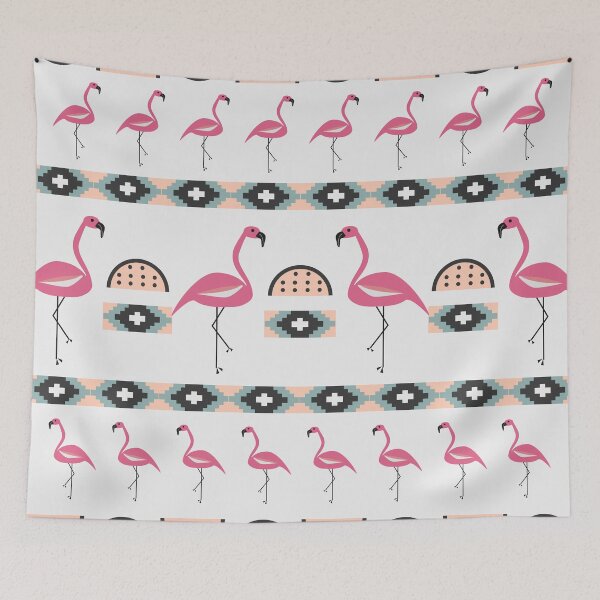 Item preview, Summer decor with flamingo birds designed and sold by cocodes.