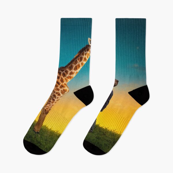 Aperçu de l'œuvre La Girafe et l'Enfant créée et vendue par Collection de trésors .