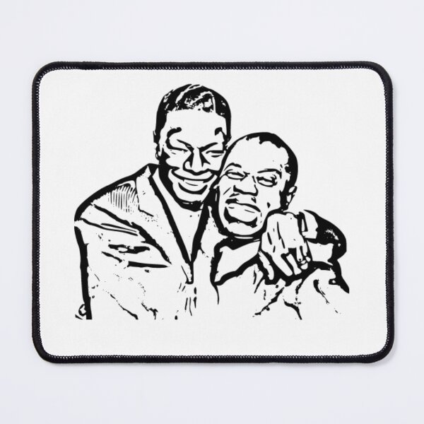 Item preview, Louis Armstrong and Nat King Cole designed and sold by Gentle40Winks.