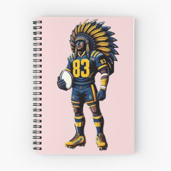 Item preview,  INDIAN Football american blue yallow team designed and sold by Yas_oma.