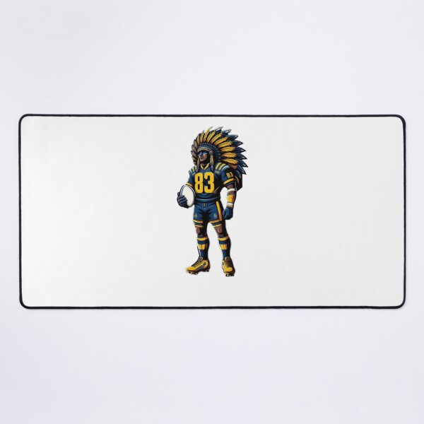 Item preview,  INDIAN Football american blue yallow team designed and sold by Yas_oma.