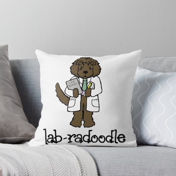 Artikelvorschau, Braun/Schokoladenbrauner Labradoodle-Wissenschaftler, Arzt - Labradoodle-Liebhaber entworfen und verkauft von ScribbL-ScrabbL.