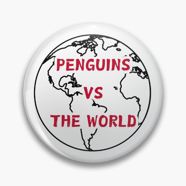 Item preview, Penguins vs The World designed and sold by OhioCollegeLife.