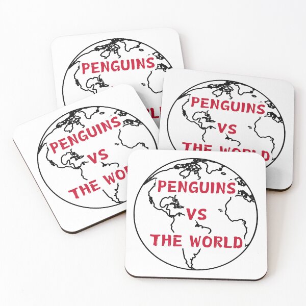 Item preview, Penguins vs The World designed and sold by OhioCollegeLife.