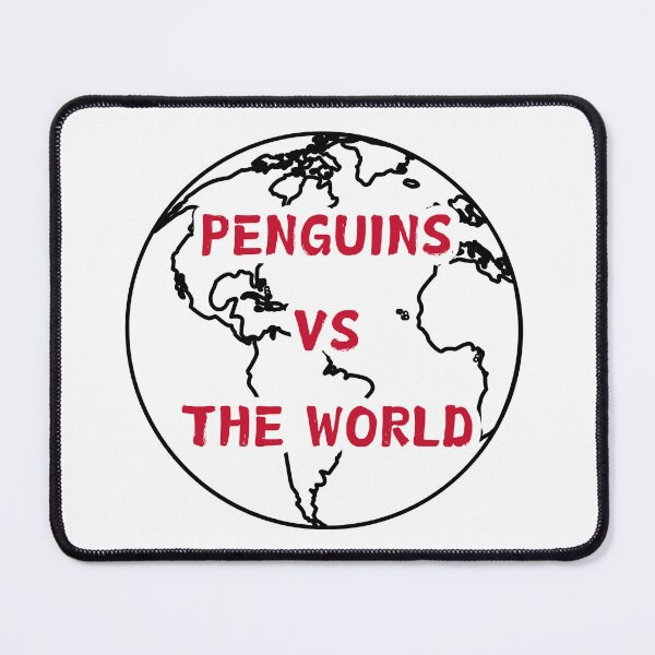 Item preview, Penguins vs The World designed and sold by OhioCollegeLife.