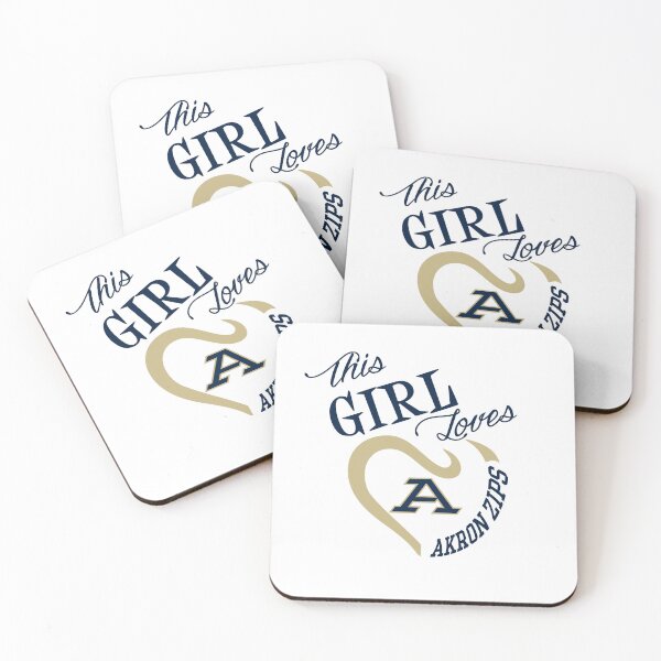 Item preview, This Girl loves Akron Zips designed and sold by The Cozy High.