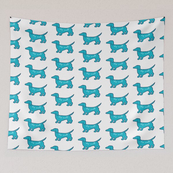 Item preview, Shop Small Dachshund- Teal designed and sold by NDeYoungLLC.