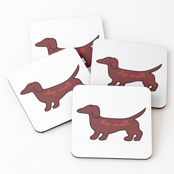 Item preview, Shop Small Dachshund- Red designed and sold by NDeYoungLLC.