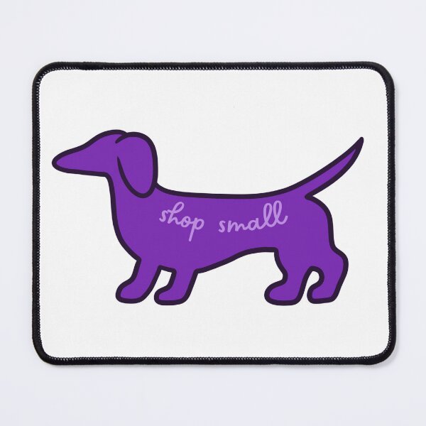 Item preview, Shop Small Dachshund- Purple designed and sold by NDeYoungLLC.