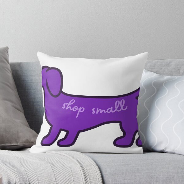 Item preview, Shop Small Dachshund- Purple designed and sold by NDeYoungLLC.