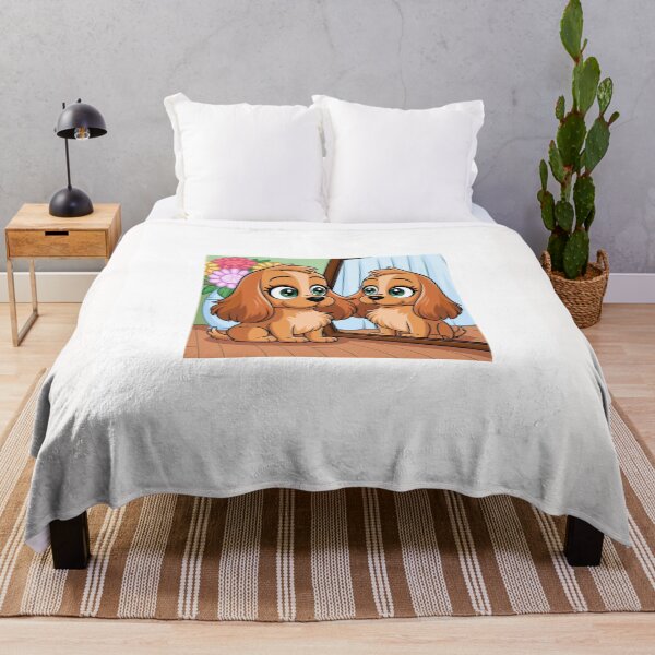 Item preview, a cartoon illustration of a chubby orange cocker designed and sold by chessnegocios.