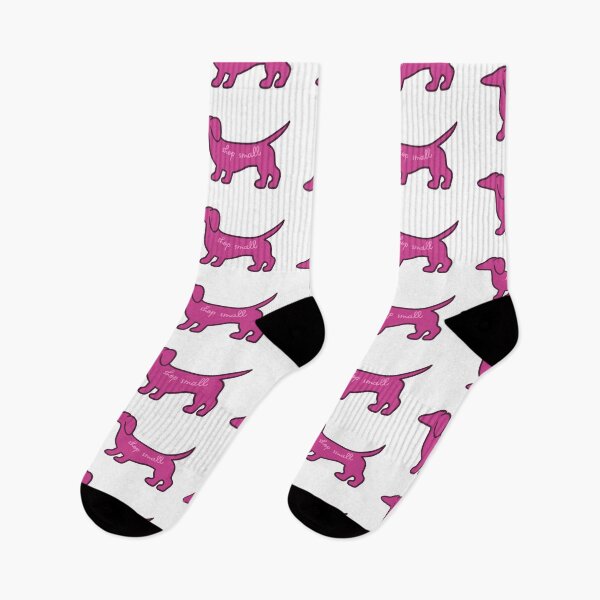 Item preview, Shop Small Dachshund- Pink designed and sold by NDeYoungLLC.
