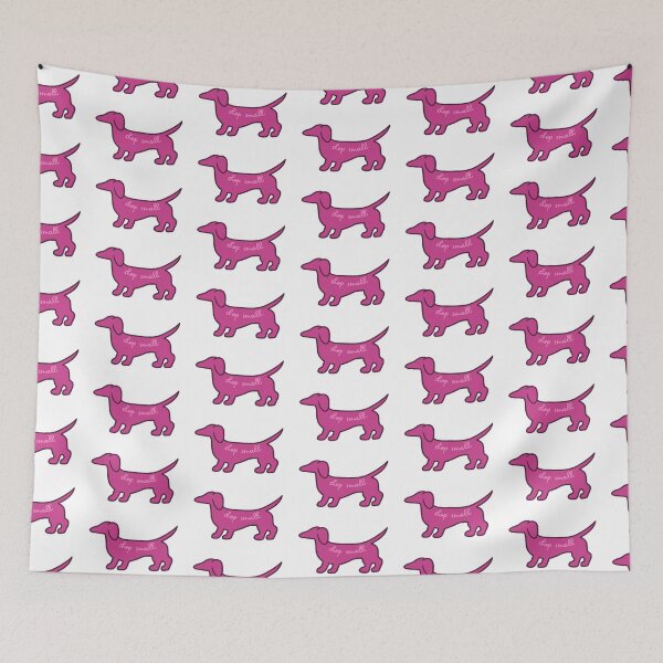 Item preview, Shop Small Dachshund- Pink designed and sold by NDeYoungLLC.