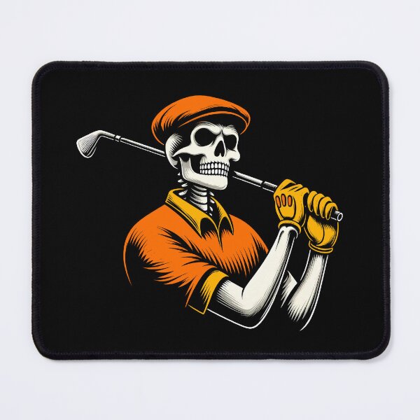 Item preview, Golfer Skeleton - Funny Halloween Costume Golfing Golfer Skull Playing Golf designed and sold by JUSTBEELEGANT.