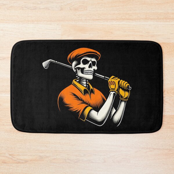 Item preview, Golfer Skeleton - Funny Halloween Costume Golfing Golfer Skull Playing Golf designed and sold by JUSTBEELEGANT.
