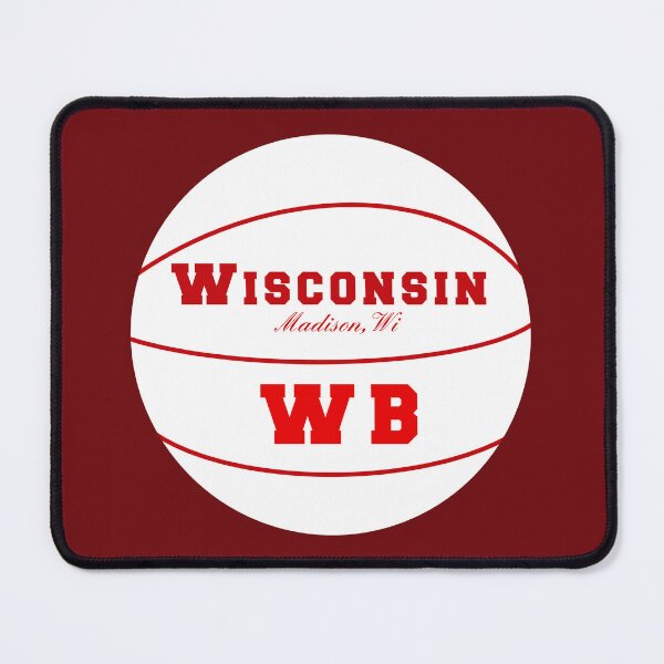 Item preview, Madison, Wisconsin WI Basketball Logo designed and sold by Lartheviking.