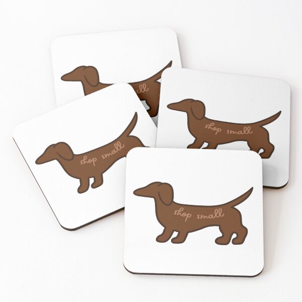 Item preview, Shop Small Dachshund- Brown designed and sold by NDeYoungLLC.