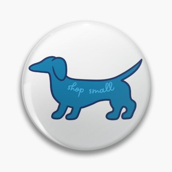 Item preview, Shop Small Dachshund- Blue designed and sold by NDeYoungLLC.