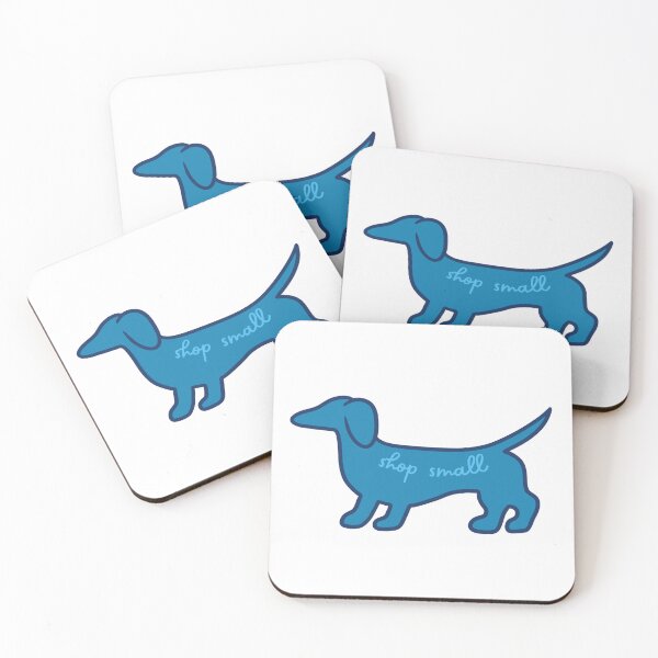 Item preview, Shop Small Dachshund- Blue designed and sold by NDeYoungLLC.