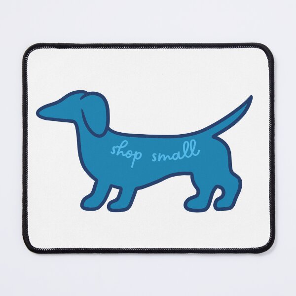 Item preview, Shop Small Dachshund- Blue designed and sold by NDeYoungLLC.