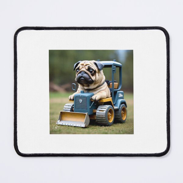 Item preview, pug dozzer designed and sold by pug-maniac.