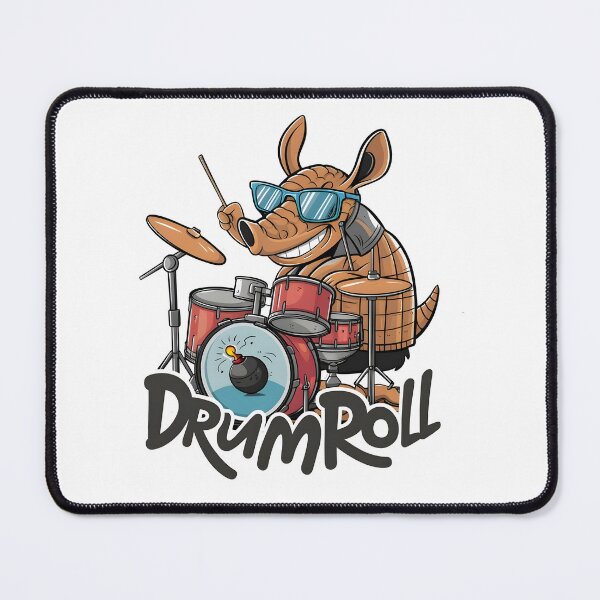 Item preview, Armadillo Playing Drums designed and sold by dolla-designs-.