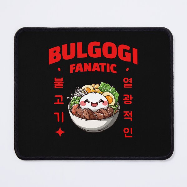 Item preview, bulgogi fanatic, korean BBQ, Foodie, Grill Master Gift, korean foodie gift, bulgogi lover, funny kawaii designed and sold by Dahlann.