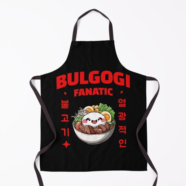 Item preview, bulgogi fanatic, korean BBQ, Foodie, Grill Master Gift, korean foodie gift, bulgogi lover, funny kawaii designed and sold by Dahlann.