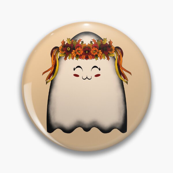 Item preview, Beautiful Fall Floral Crown Ghost  designed and sold by missmann.
