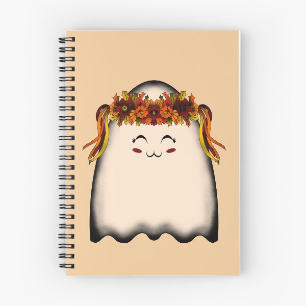 Item preview, Beautiful Fall Floral Crown Ghost  designed and sold by missmann.