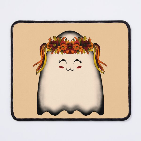 Item preview, Beautiful Fall Floral Crown Ghost designed and sold by missmann.