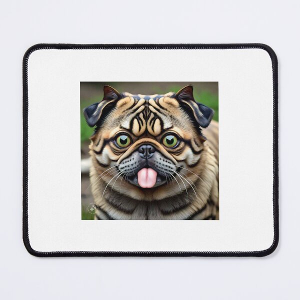 Item preview, puggy cat designed and sold by pug-maniac.