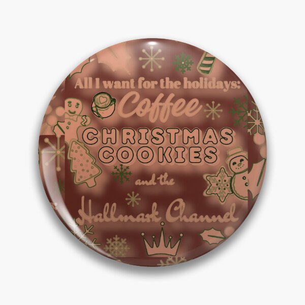 Item preview, Rustic Red & Green -  Coffee, Christmas Cookies, and Hallmark Channel Magic ✨☕ designed and sold by Earth Nature Creations.
