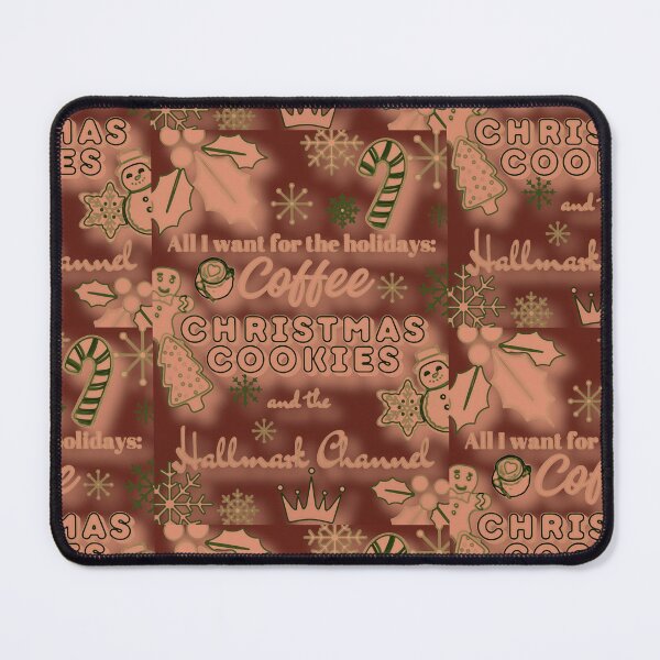 Item preview, Rustic Red & Green - Coffee, Christmas Cookies, and Hallmark Channel Magic ✨☕ designed and sold by Earth Nature Creations.